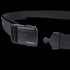 The Condor EDC Belt, a black tactical belt with a metal quick-release buckle, is perfect for everyday carry or law enforcement and is displayed on a white background.